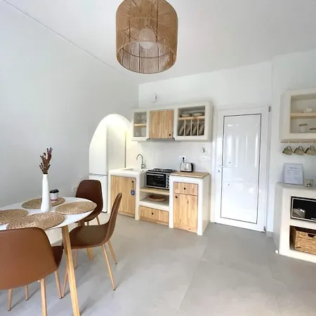 Apartment Mayema Cycladic House W Village And Black View Santorini Kamári