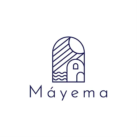 アパート Mayema Cycladic House W Village And Black View Santorini