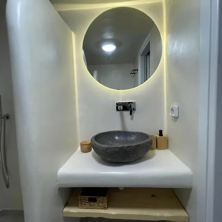 Mayema Cycladic House W Village And Black View Santorini Appartement Kamári